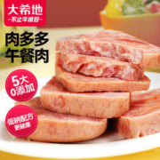 大希地 午餐肉 290g 五大0添加 冷冻 儿童休闲零食火腿肠烧烤火锅食