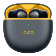vivo iQOO TWS Air Pro 无线蓝牙耳机 半入耳 主动降噪 电竞声效 30h长续航耳机 星耀黄