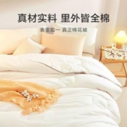 LUOLAI 罗莱家纺 全棉亲柔新疆棉四季被春秋被棉花被子被芯双人床加厚冬被
