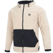 adidas 阿迪达斯 三叶草男子运动休闲双面穿棉服外套HL9186 XL