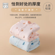 gb 好孩子 新生儿连体衣冬季夹棉婴儿衣服保暖外出宝宝哈衣爬服加厚