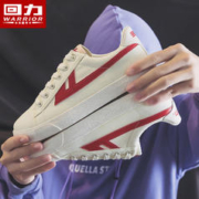 WARRIOR 回力 男鞋帆布鞋2023年夏季新款小白鞋子男士低帮透气学生情侣板鞋