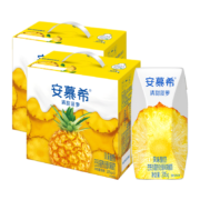 安慕希常温风味酸奶清甜菠萝205g*12*1箱多蛋白质牛奶营养早餐送礼8月产