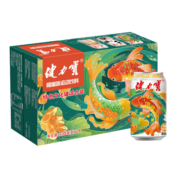 健力宝锦鲤护体橙蜜味电解质运动碳酸饮料汽水330ml*24罐网红饮品整箱装