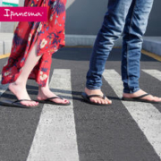 IPANEMA 依帕内玛 依帕凉拖鞋女外穿网红拖鞋情侣时尚人字平底沙滩鞋ins潮拖