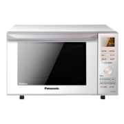 松下（Panasonic）NN-DF366W 平板式变频家用微波炉 23升 微波炉电烤箱一体机 微烤一体机 支持以旧换新