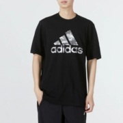 Adidas 阿迪达斯 M CAMO 宽松款 运动T恤