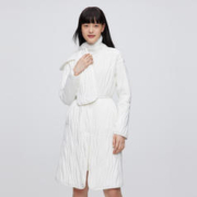 26日10点：BOSIDENG 波司登 女式优雅气质艺术绗缝中长款羽绒服