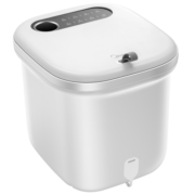 美的（Midea） 泡脚桶全自动足浴盆电动洗脚盆深桶按摩加热恒温家用礼品教师节礼物女老师 MK-AJ0202-白色