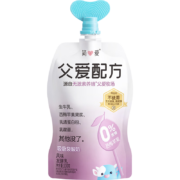 简爱父爱配方西梅苹果吸吸酸奶0%蔗糖100g*1袋