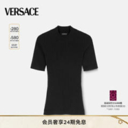 VERSACE 范思哲 女士罗纹针织T恤