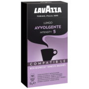 拉瓦萨（LAVAZZA）意大利原装进口NCC胶囊咖啡10粒装黑咖啡低脂 咖啡粉10号