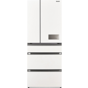 松下（Panasonic）多门冰箱532升大容量银离子除菌-3度微冷冻带变温变频风冷无霜电冰箱暖光白 NR-EE53WGB-W