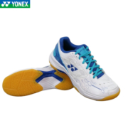 YONEX 尤尼克斯羽毛球鞋运动鞋包裹防滑训练减震初学入门男女同款yy SHB101CR-白/蓝（207色） 42 脚宽者推荐选大一码
