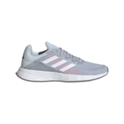 adidas阿迪达斯官方DURAMO SL女子竞速轻盈网面跑步运动鞋 灰蓝/白/黑 37(230mm)