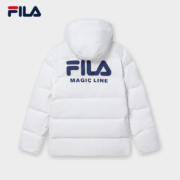 京东百亿补贴：FILA 斐乐官方男子羽绒服冬季时尚休闲连帽保暖上衣外套
