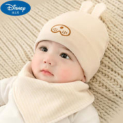Disney 迪士尼 婴儿帽子春秋薄款0-3月婴幼儿