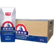 再降价、plus会员：光明 莫斯利安常温酸奶 原味200g*24盒/箱