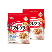 Calbee 卡乐比 水果燕麦片700g*2袋