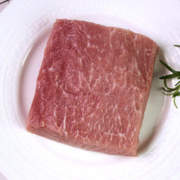 精气神 国产山黑猪大里脊肉400g 冷冻猪通脊猪柳肉 生鲜