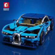 森宝积木 1:18回力赛车科技硝烟701511