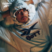 Reebok 锐步 [BOTT联名]Reebok锐步官方男女联名LOGO时尚休闲运动百搭连帽卫衣