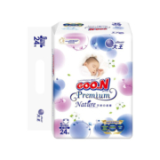 GOO.N大王 环贴式短裤式纸尿裤 天使自然之恩mini系列 mini环贴 S24片（4-8kg）