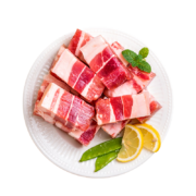 plus会员：青青小厨 五花肉块1kg*3件+凑单