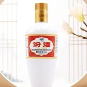 概率券：汾酒 山西杏花村汾酒 53度出口白瓷 光瓶无盒 250ml*1瓶