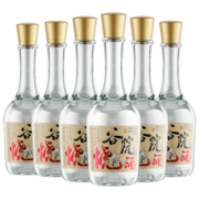 谷小酒 谷院烧酒光瓶 浓香型白酒 42/52度 500ml 纯粮酒粮食酒单瓶/整箱 42度500ml*6瓶整箱装