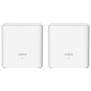 腾达（Tenda）全屋WiFi6子母路由器 AX1500千兆双频 Mesh组网无线穿墙王 别墅大户型覆盖套装 EM3两只装