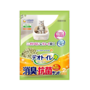 日本进口 佳乐滋（Gaines）双层猫砂盆适用沸石猫砂 2L 干湿分离 干垃圾