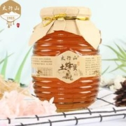 签到 太行山纯天然蜂蜜玻璃瓶装2斤