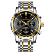 马克华菲（FAIRWHALE）手表学生机械风手表男士夜光表防水国表瑞士品质腕表FW-5370-4