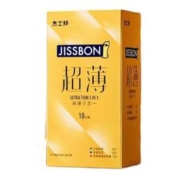 京东PLUS：jissbon 杰士邦 润薄三合一安全套 共18只（优质超薄*8+爽滑倍润*6+零感玻尿酸*4只）