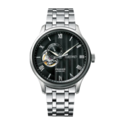 精工（SEIKO）手表 日韩表PRESAGE纹理镂空机械男士腕表SSA377J1 生日礼物