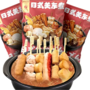 鲜味时刻 关东煮458g含料包 微辣口味 10串 398g+60g料包＊4件