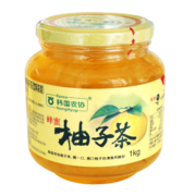 韩国农协原装进口 蜂蜜柚子茶1KG 经典蜜炼果酱冲调饮品 早餐水果茶 营养健康可吃可泡