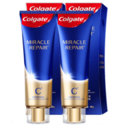 高露洁（Colgate）奇绩修护牙膏90g×2支 含氨基酸精华改善牙龈红肿