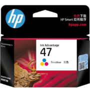 京东百亿补贴：HP 惠普 47 彩色墨盒 700页