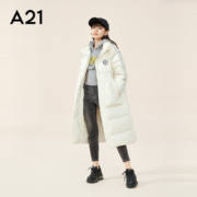 京东百亿补贴：A21 秋冬女装梭织中厚羽绒服