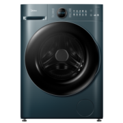 美的（Midea）滚筒洗衣机全自动 初见系列 CQ7 智能投放 直驱变频 护肤洗 高颜石砾青 10公斤 MG100CQ7IPRO