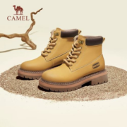 超级补贴：Camel 骆驼 女款厚底马丁靴 多色可选