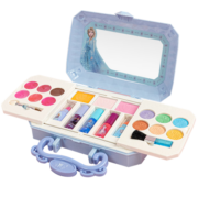 迪士尼（Disney）儿童化妆品指甲油玩具女孩生日礼物口红眼影盘爱莎公主彩妆套装盒
