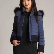 波兰产，日本时尚品牌 Tatras 塔特拉斯 Varena 女士带毛领连帽羽绒服