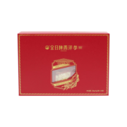 金日牌西洋参片4g/袋*34袋/136g盒 切片 送礼礼盒装礼品
