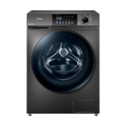 美的（Midea）滚筒洗衣机全自动洗烘一体 10KG公斤智能家电家用大容量消毒除菌洗 快净科技羽绒云朵烘 MD100V58WT