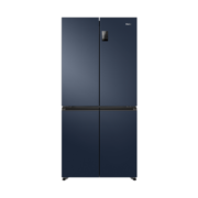 海尔（Haier）冰箱467升超薄十字开门四开门多门冰箱一级能效双变频节能三挡变温母婴空间可嵌入冰箱星石蓝