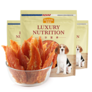 麦富迪 宠物狗狗零食 成犬幼犬训狗奖励零食 鸡肉干  400g*3