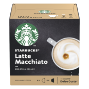 星巴克（Starbucks） 咖啡进口家享多趣酷思胶囊咖啡12粒装冷萃冰美式大杯卡布奇诺拿铁焦糖 拿铁玛奇朵